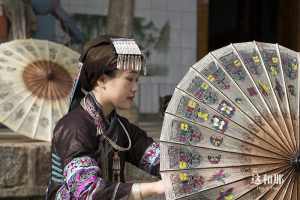 云南水竹花伞：壮族女子的嫁妆